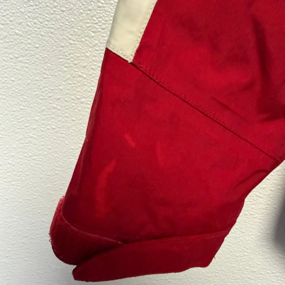 The North Face HyVent Ski Jacket Women's Size S Red 100% Nylon Full Zip no hood - Picture 9 of 16